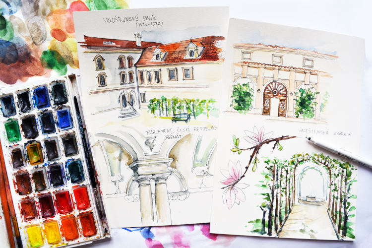 10 rad ke skicování